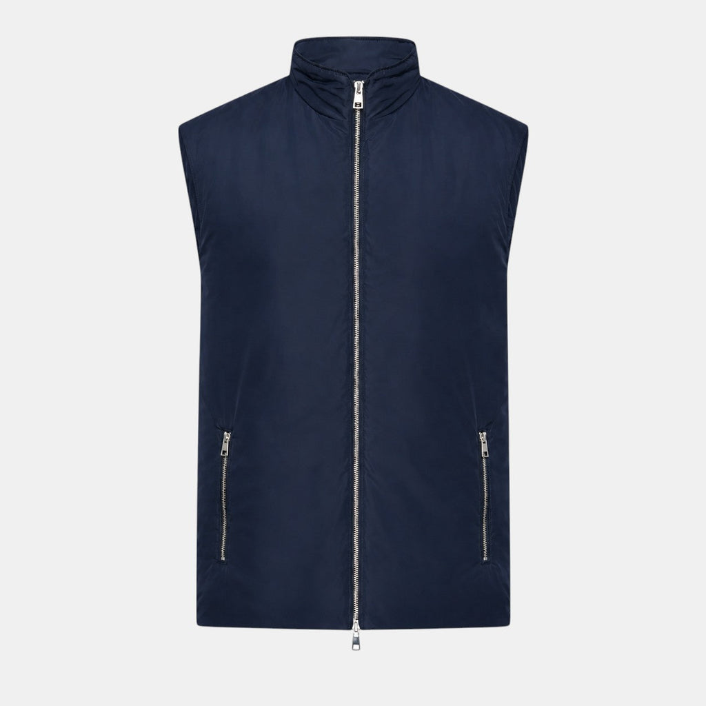 Men's Lightweight Quilted Puffer Vest | Nero & Luya