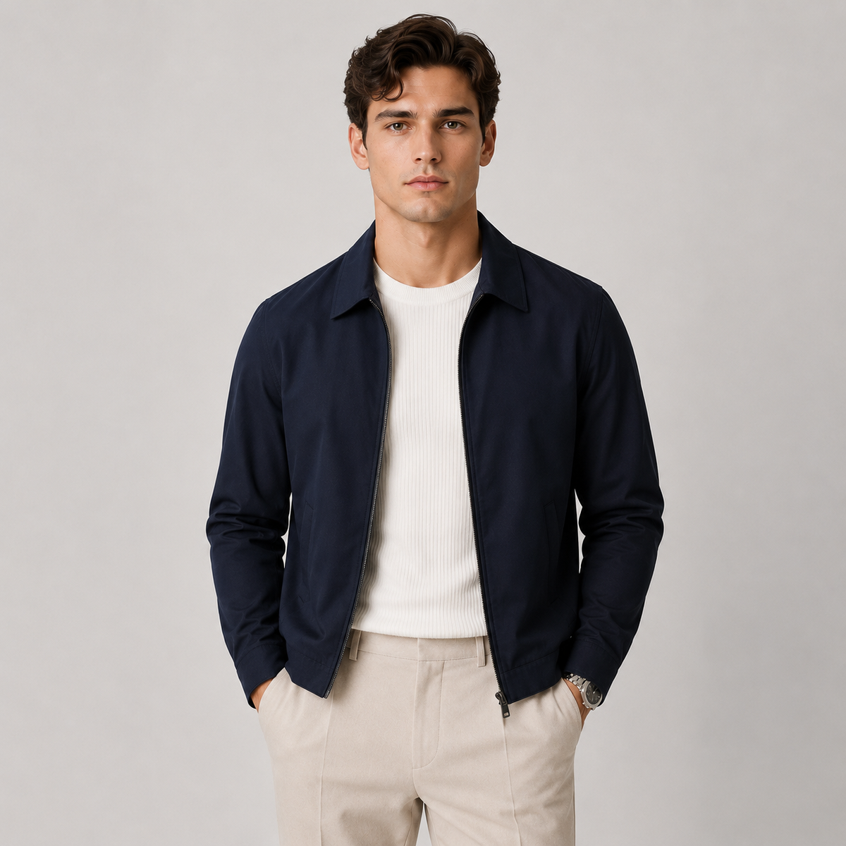 Men's Jacket in Navy
