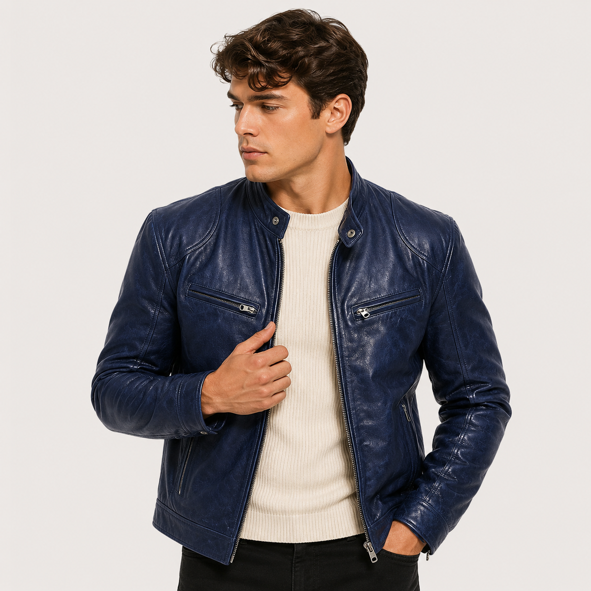 Jacket in Navy