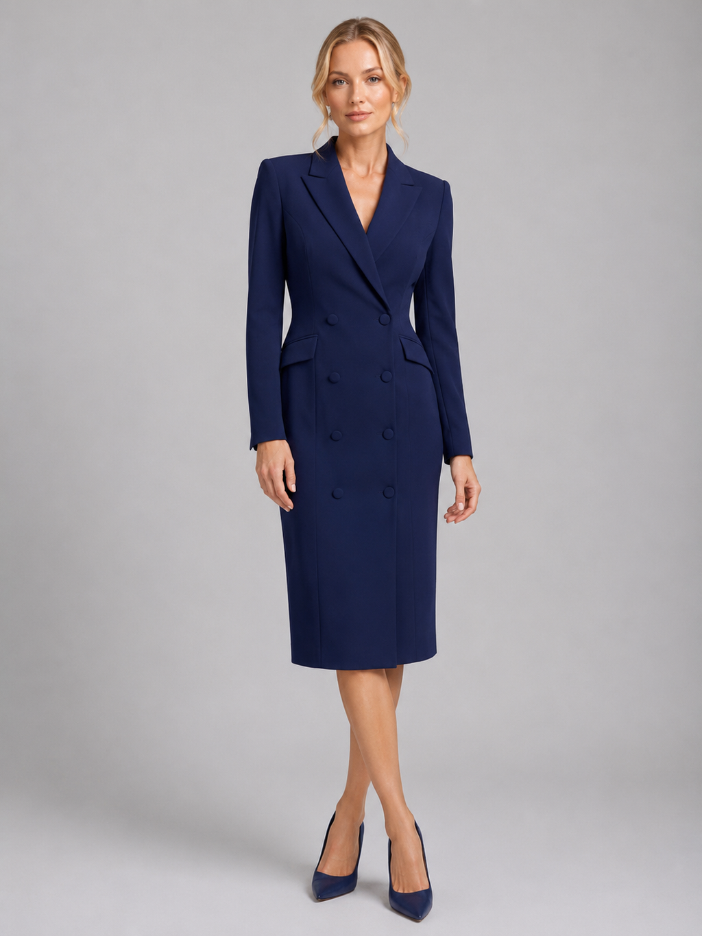 Dress in Navy
