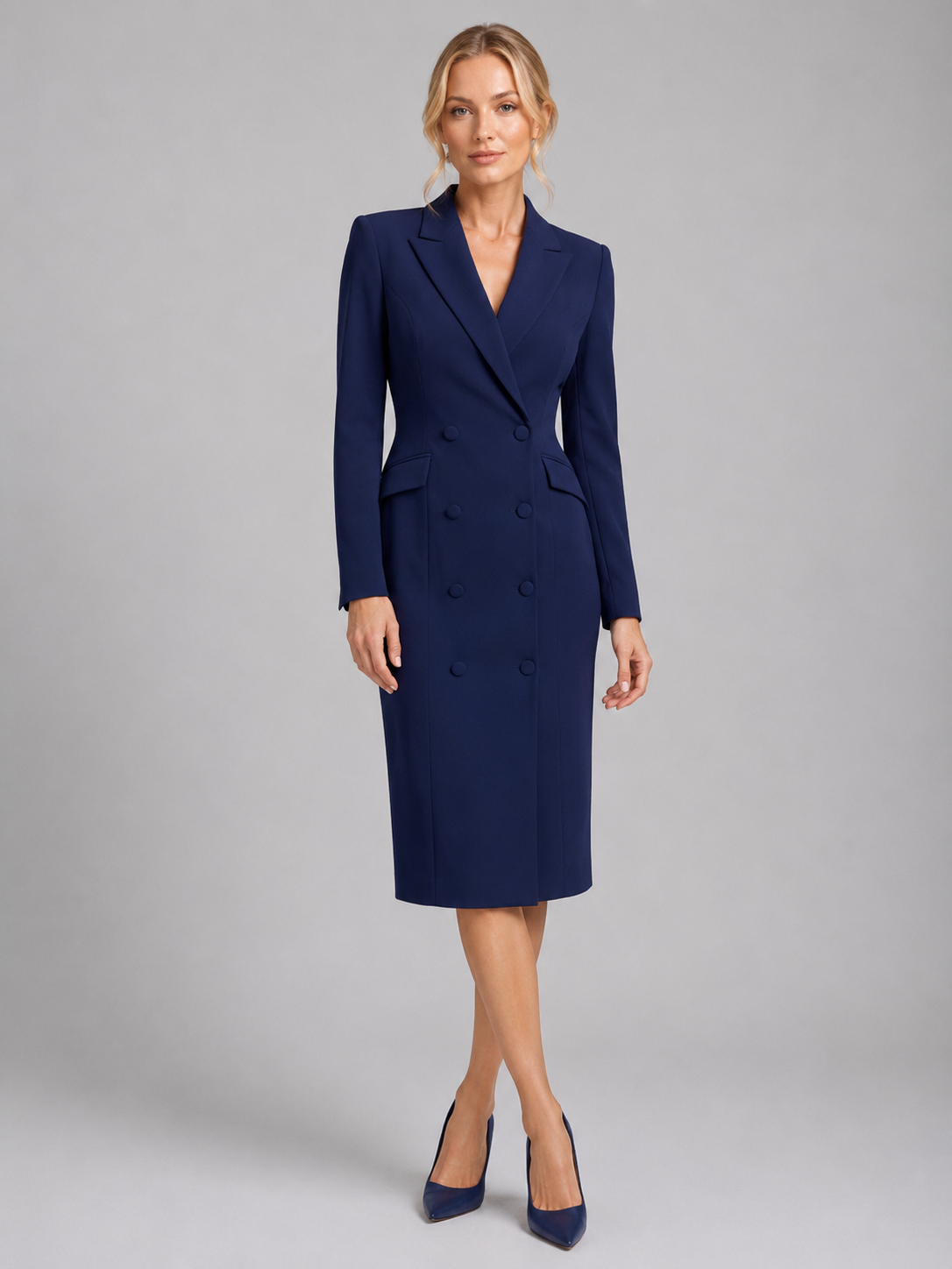 Dress in Navy