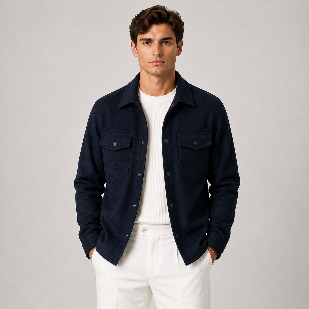 Men's Jacket in Navy