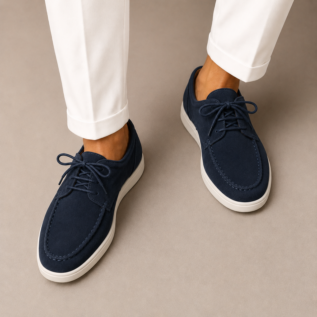 Men'S Business Casual Shoes in Navy