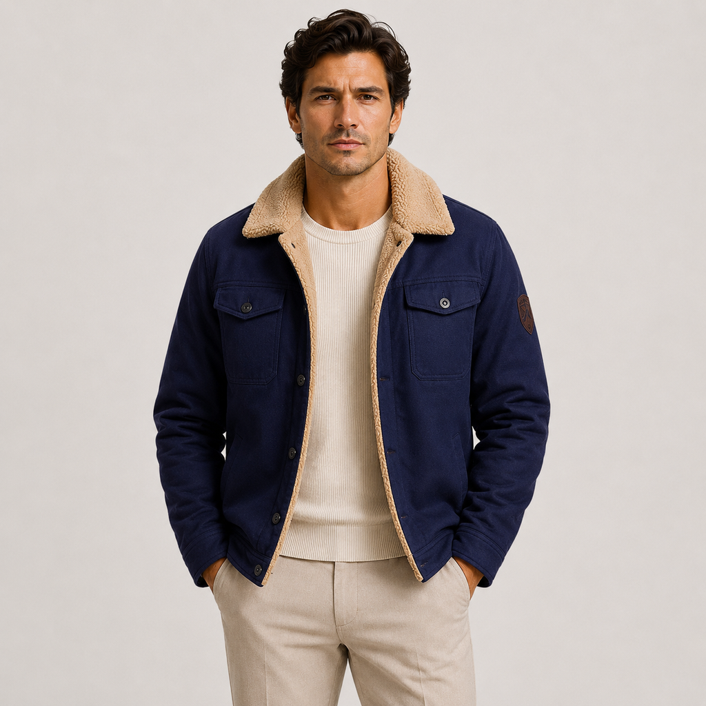 Jacket in Navy