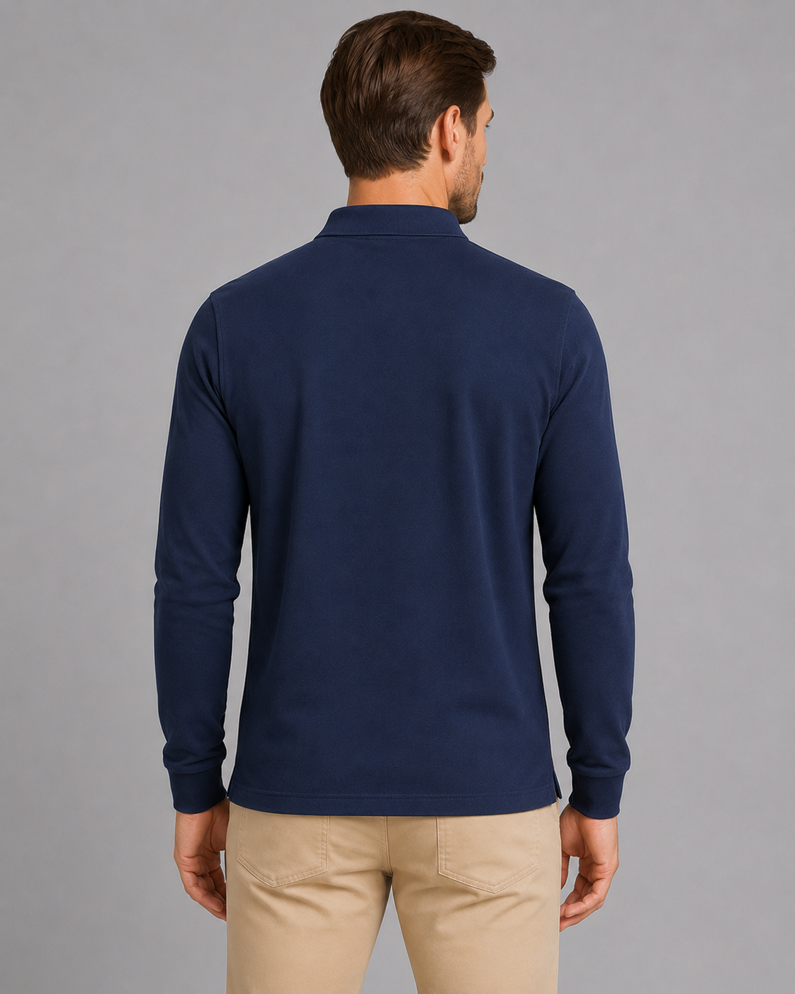 Polo Shirt in Navy