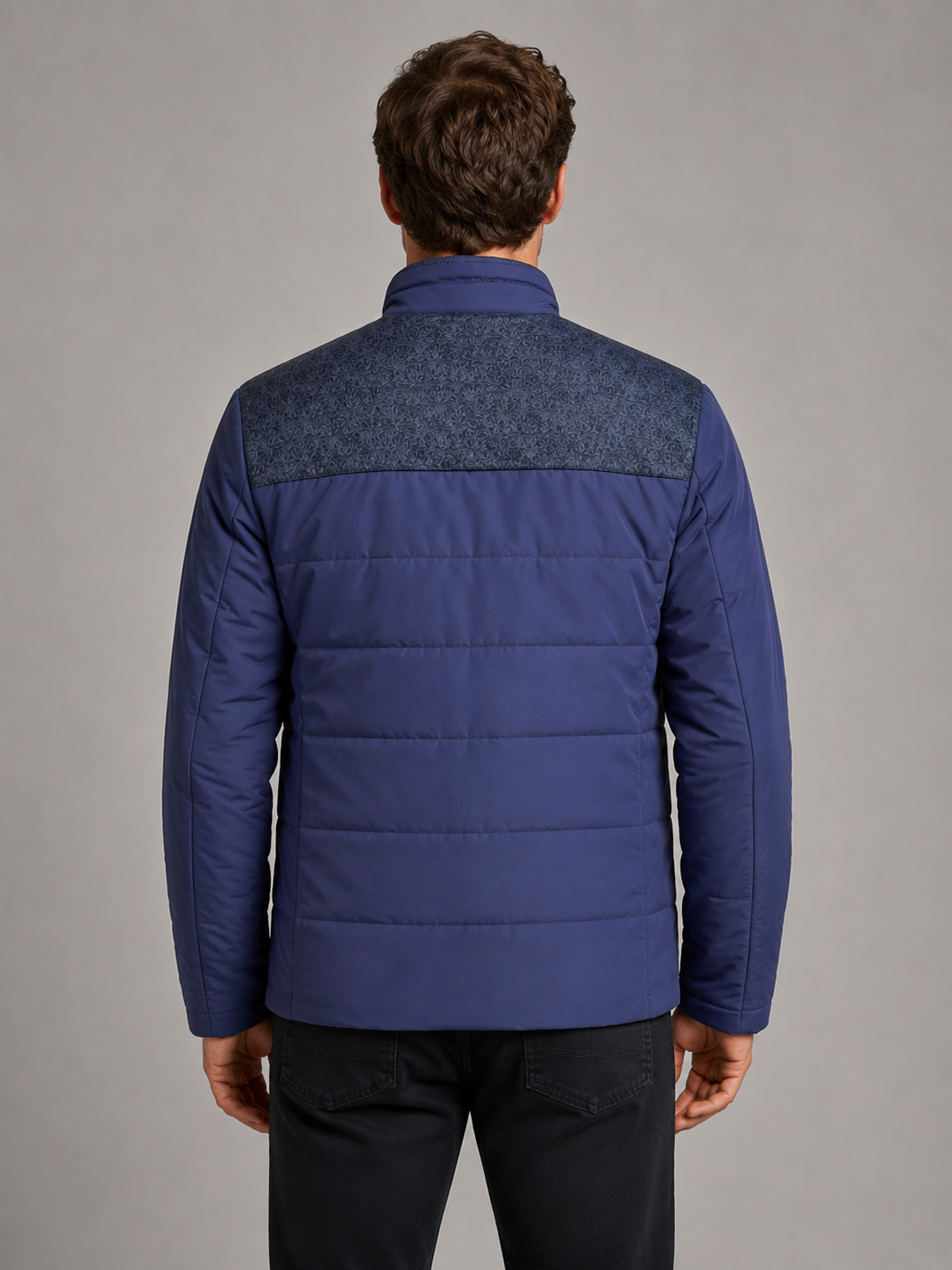 Puffer Jacket in Navy