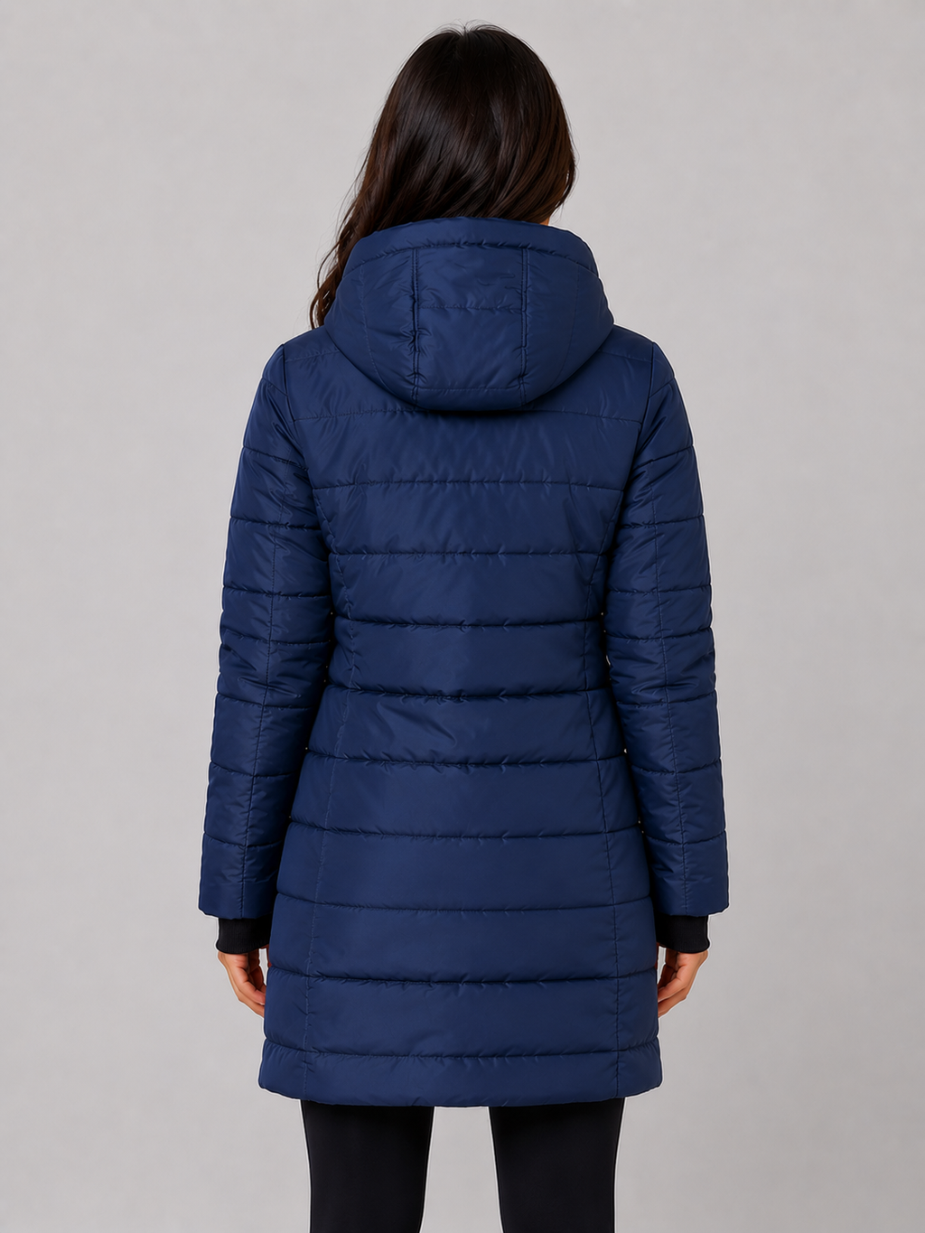 Puffer Jacket in Navy