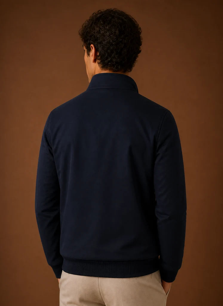 Men’s Lightweight Fleece Bomber Jacket | Nero & Luya