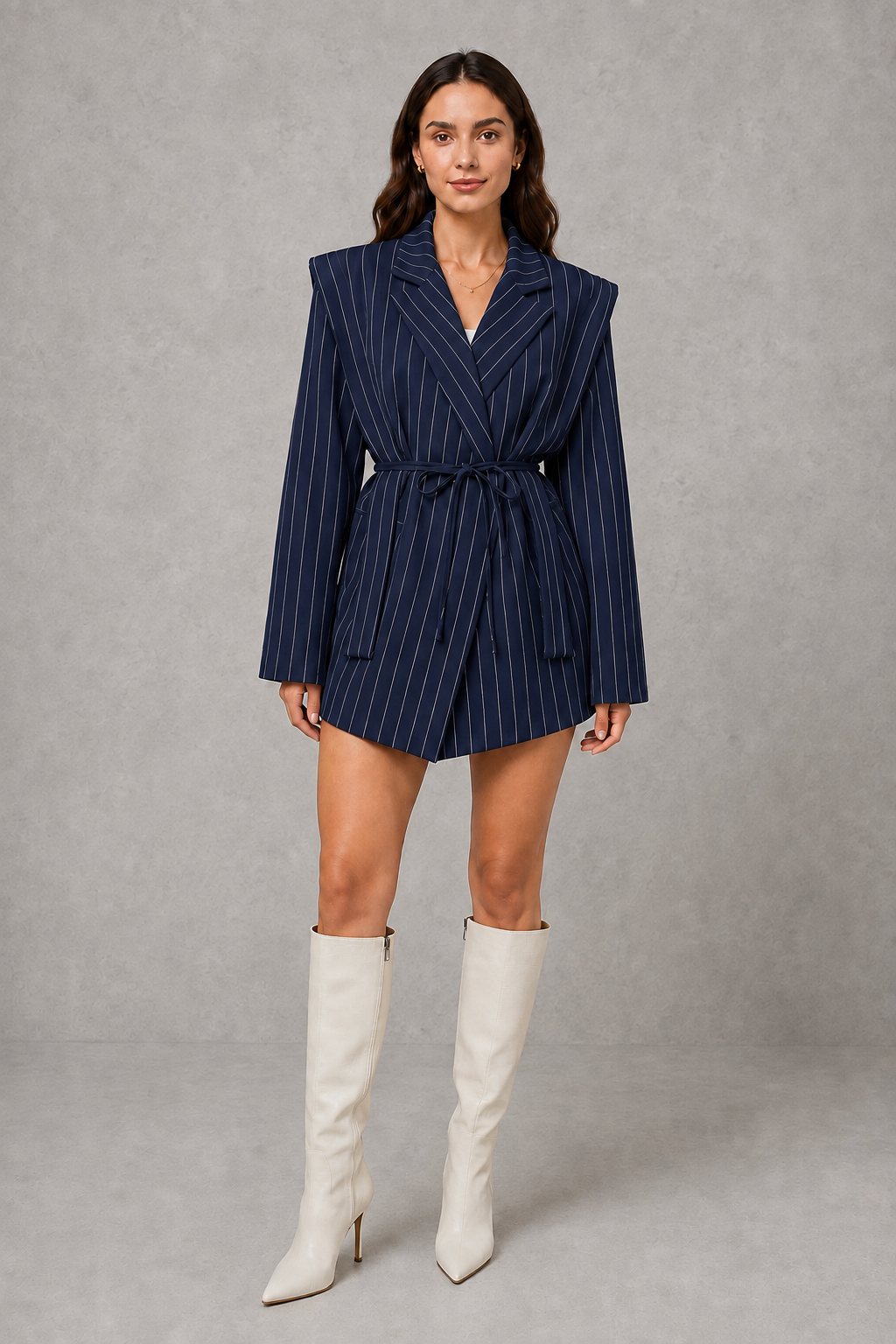 Jacket in Navy Blue
