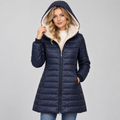 Coat in Navy Blue
