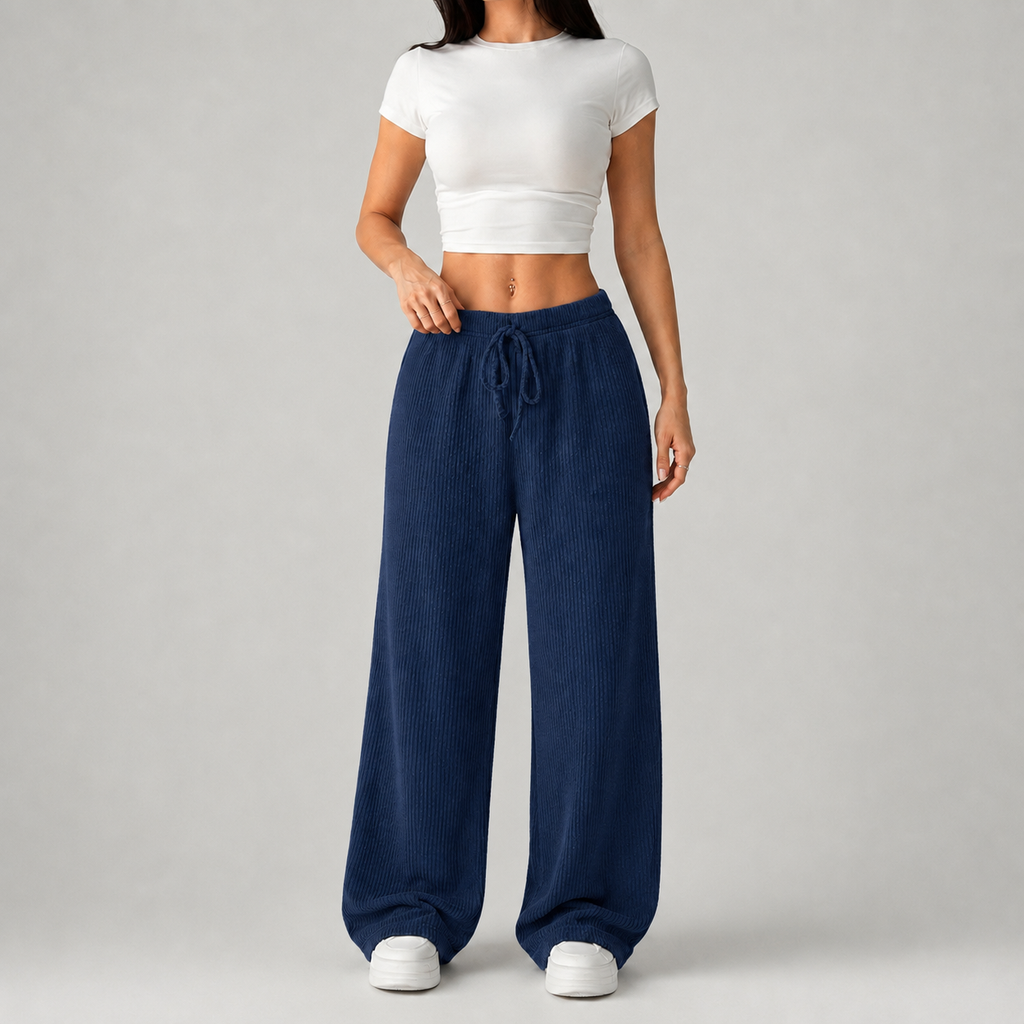 Pants in Navy Blue