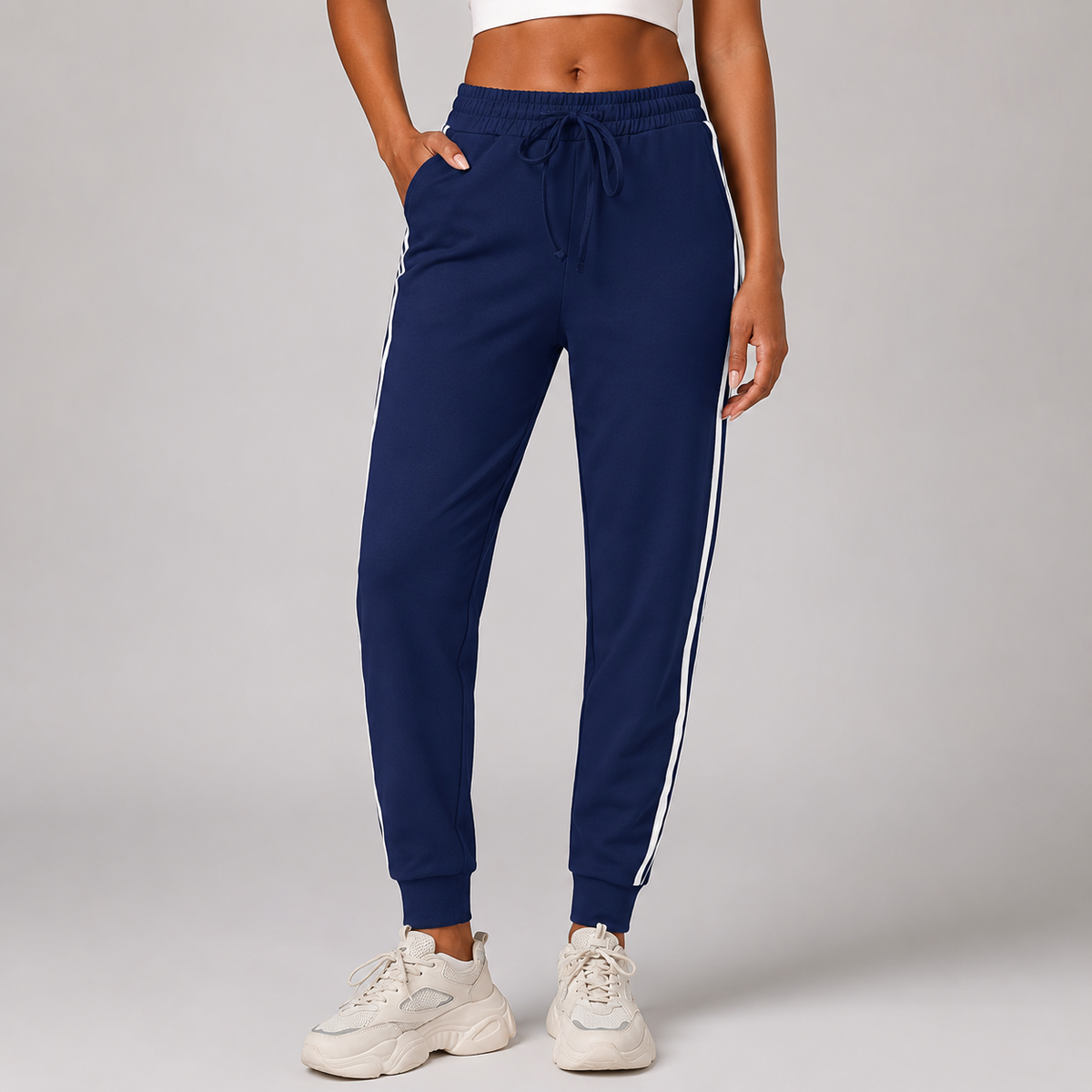 Pants in Navy Blue