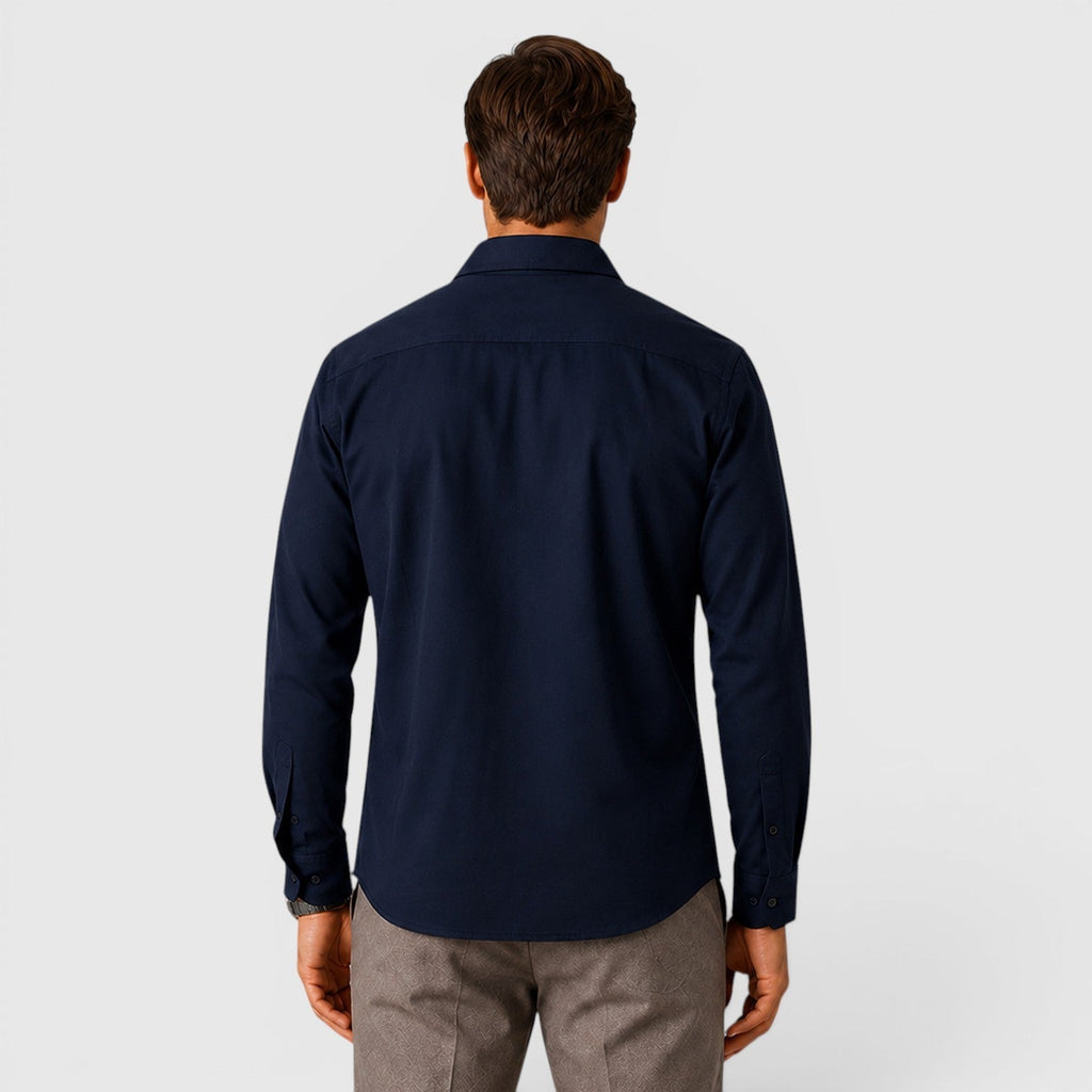 Overshirt in Navy Blue