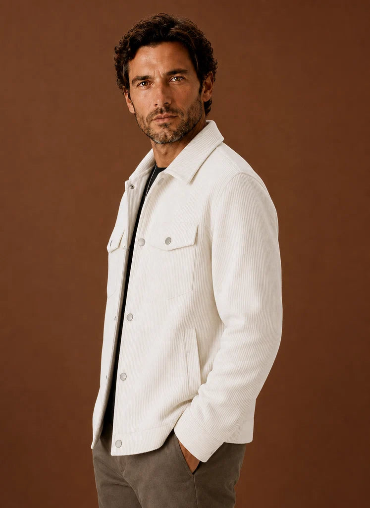 Men’s Corduroy Jacket – Casual Fall Jacket | Nero & Luya