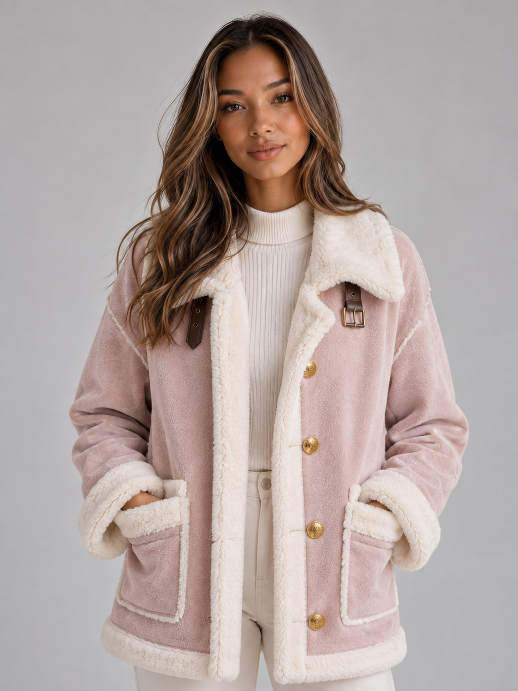 Jacket in Pink