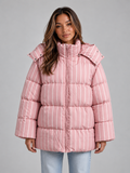 Puffer Jacket in Pink