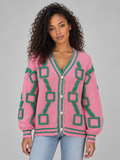 Cardigan in Pink