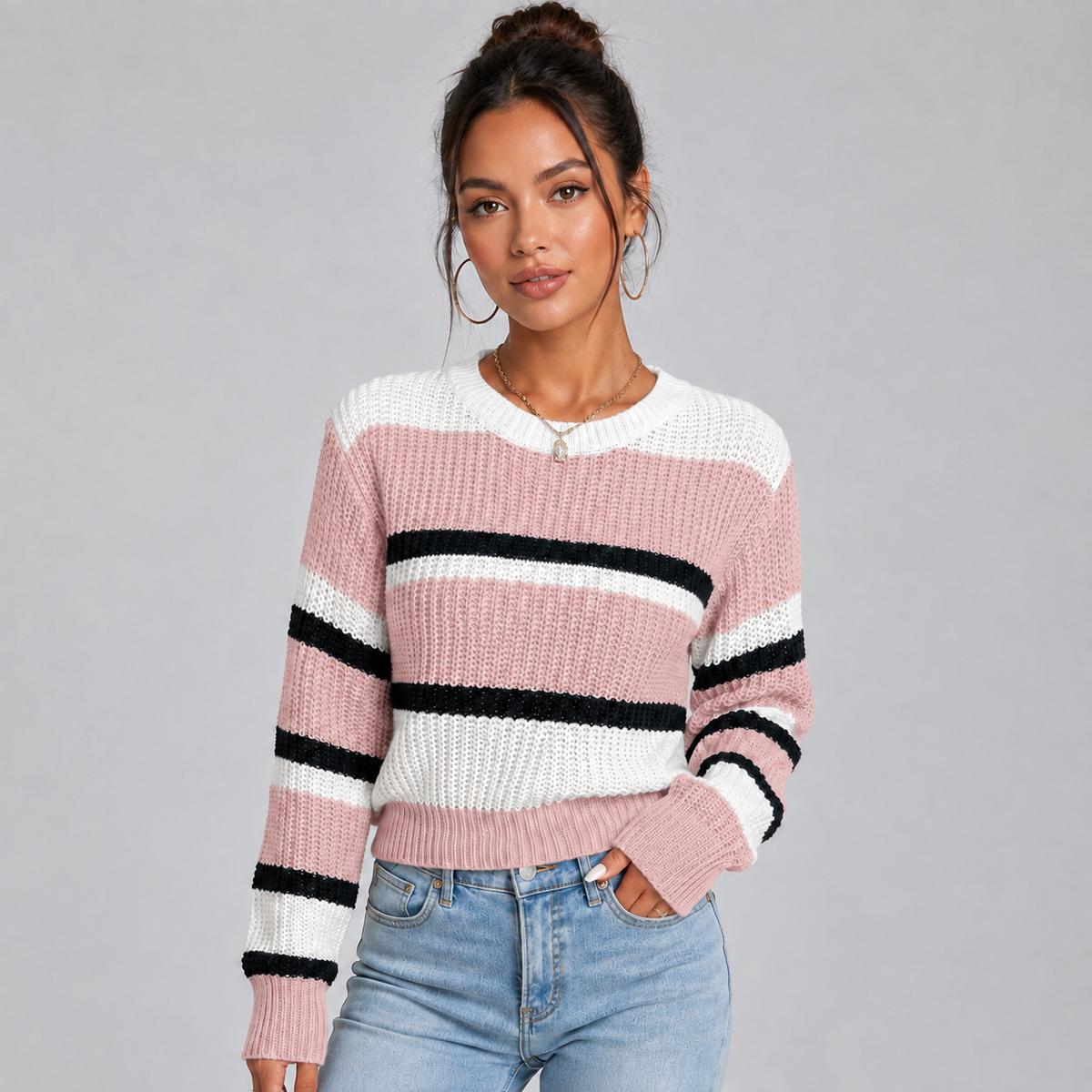 Sweater in Pink