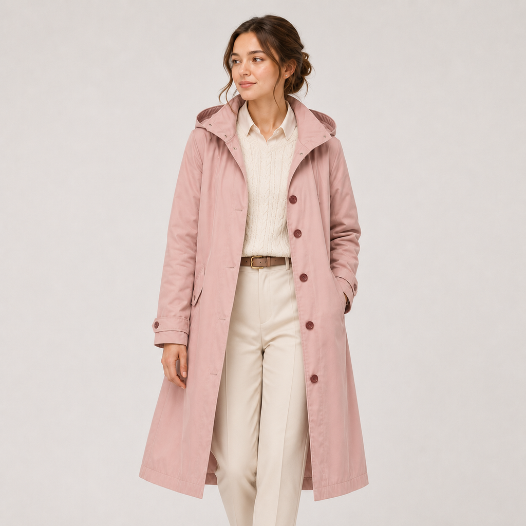 Women's Coat in Pink