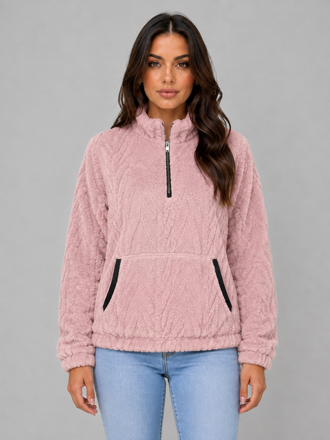 Sweatshirt in Pink