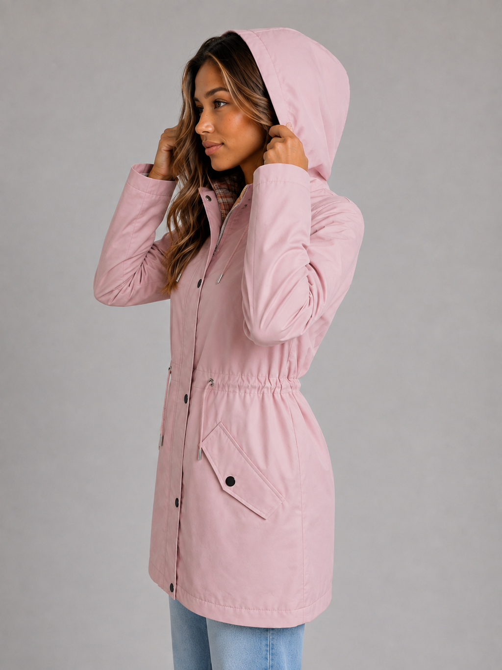 Coat in Pink