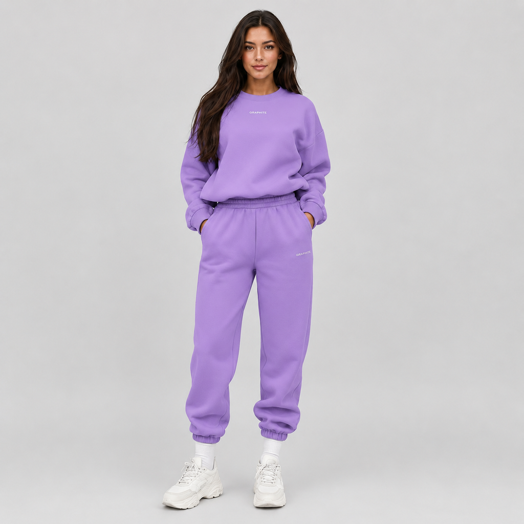 Sweatshirt in Purple
