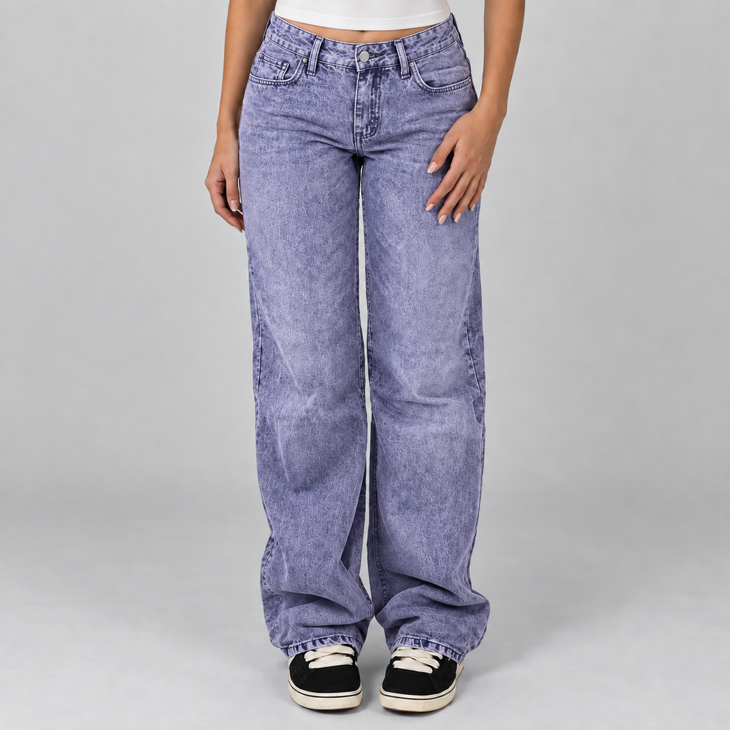 Jeans in Purple