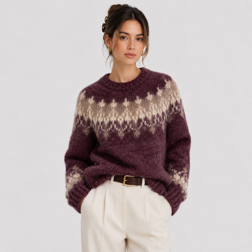 Cashmere Pullover Women in Red