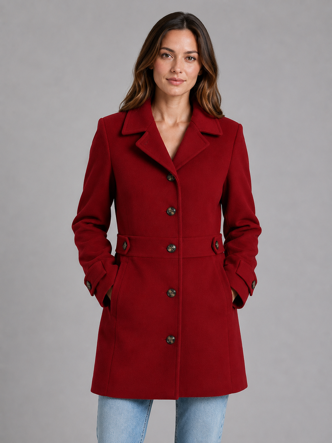 Coat in Red