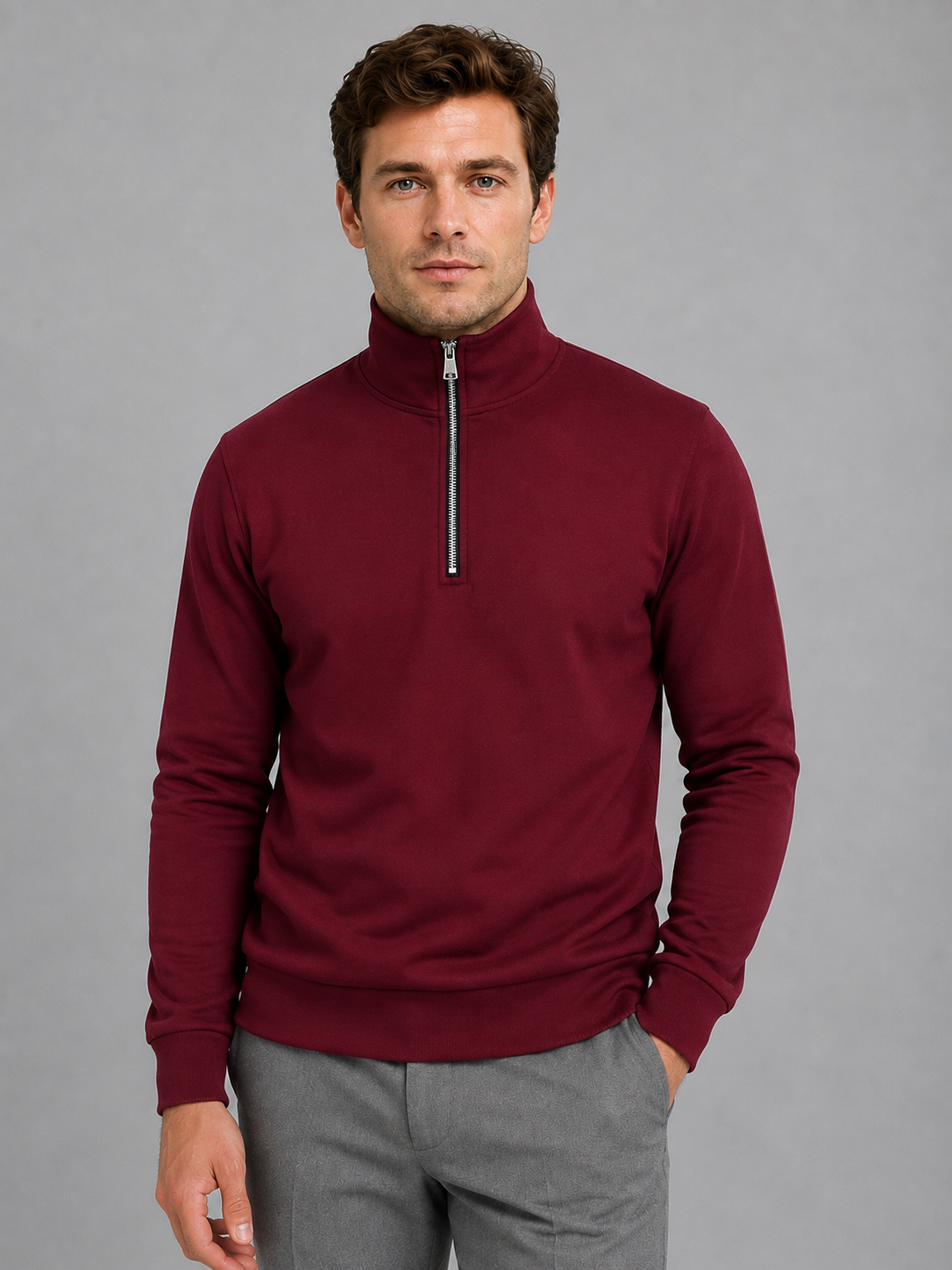 Sweatshirt in Red