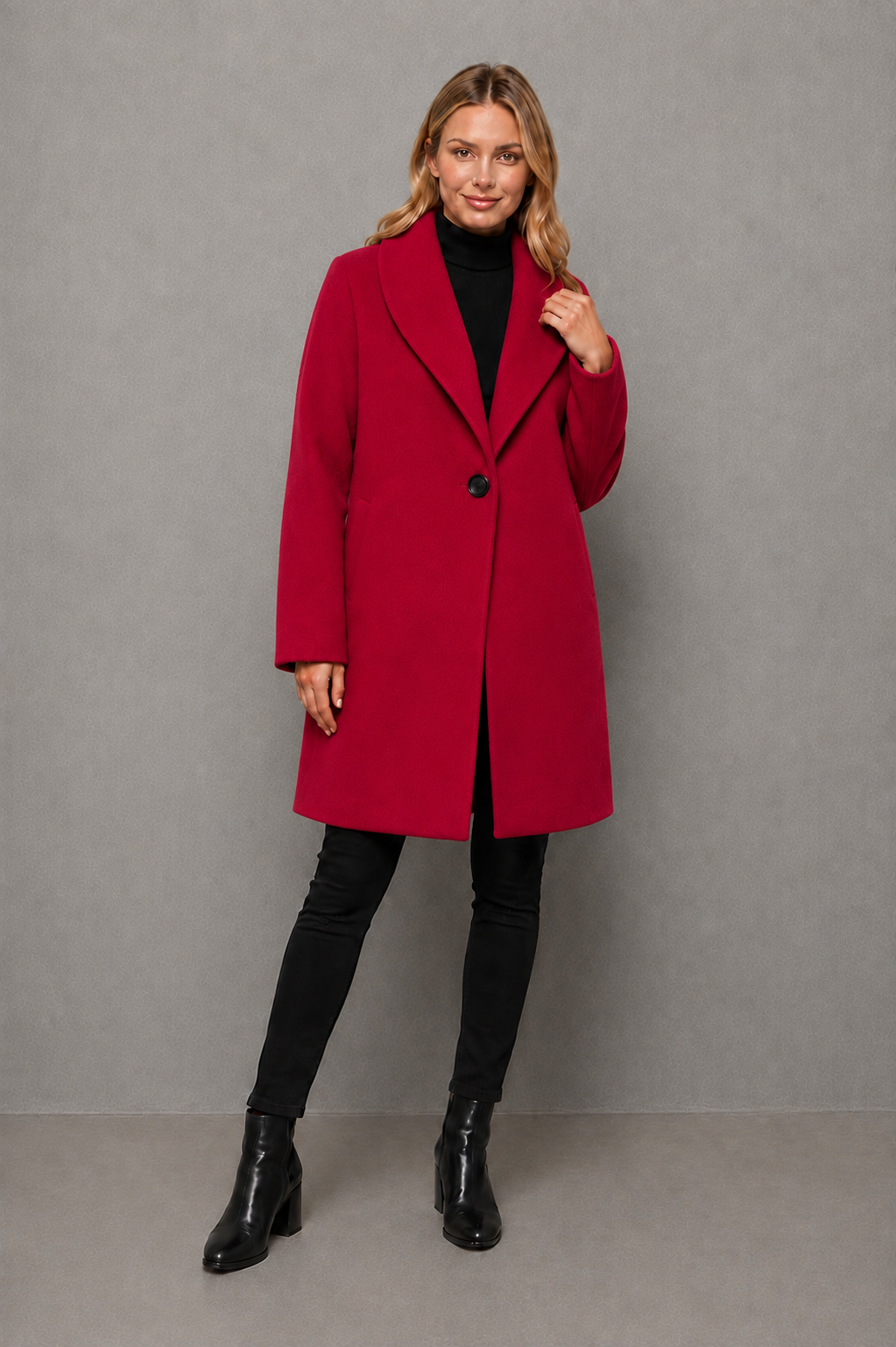 Coat in Red