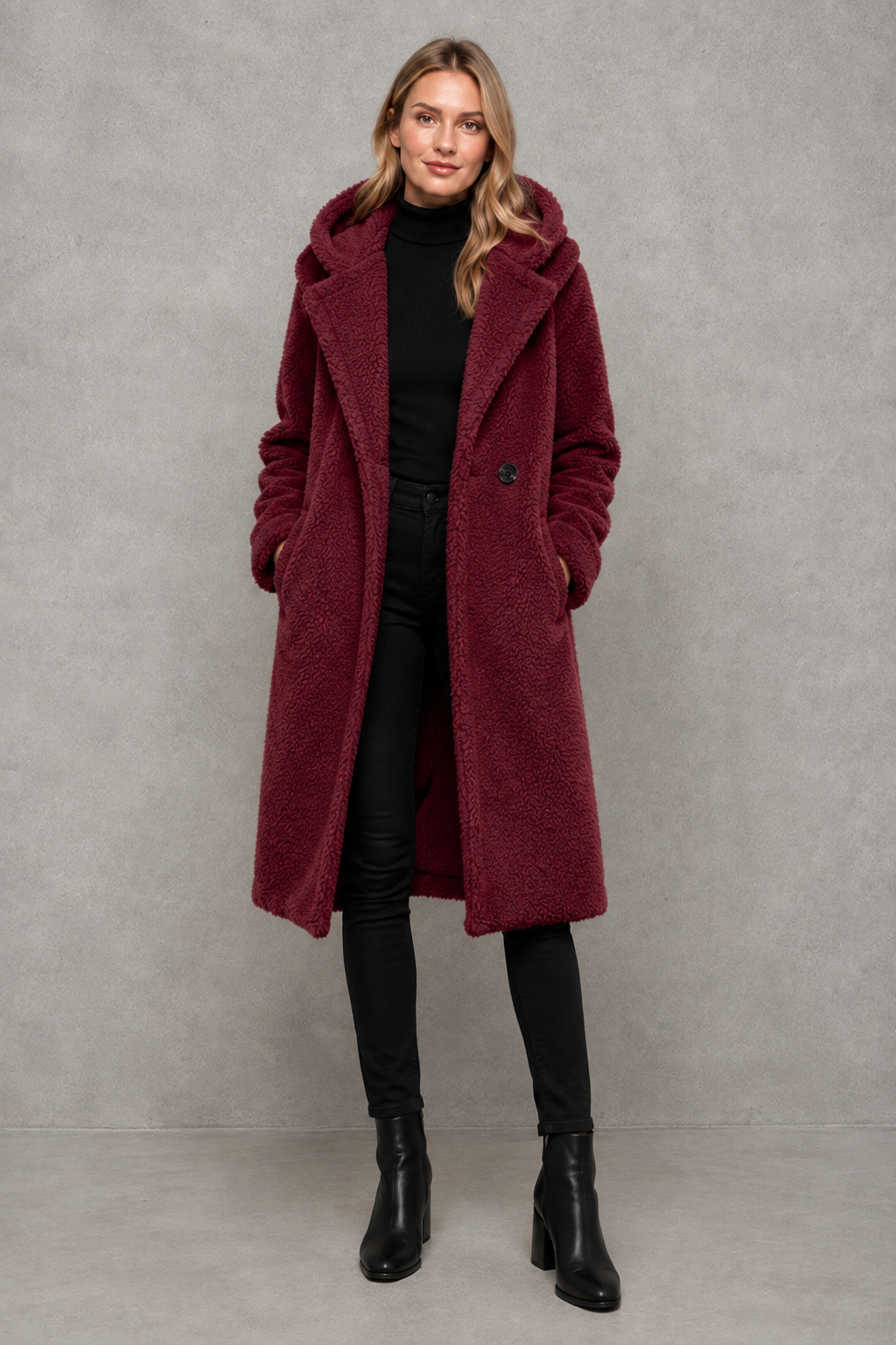 Coat in Red