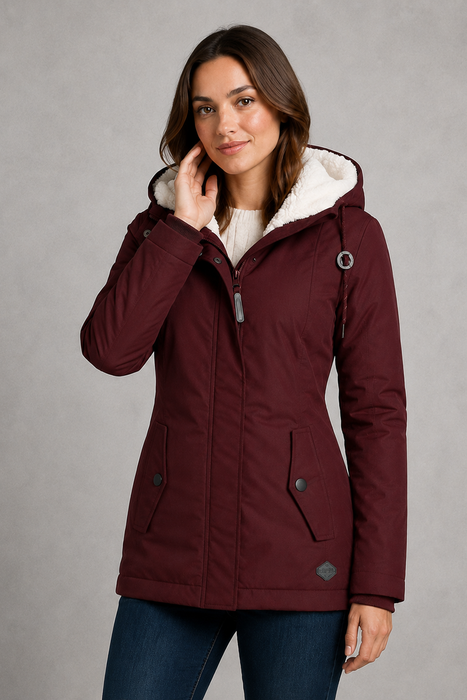 Coat in Red