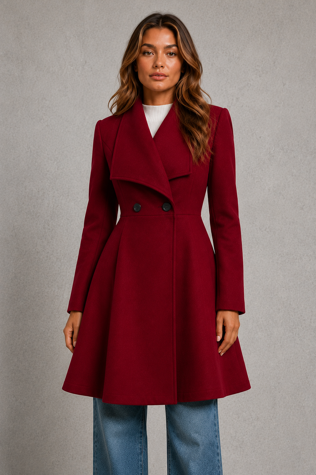 Coat in Red