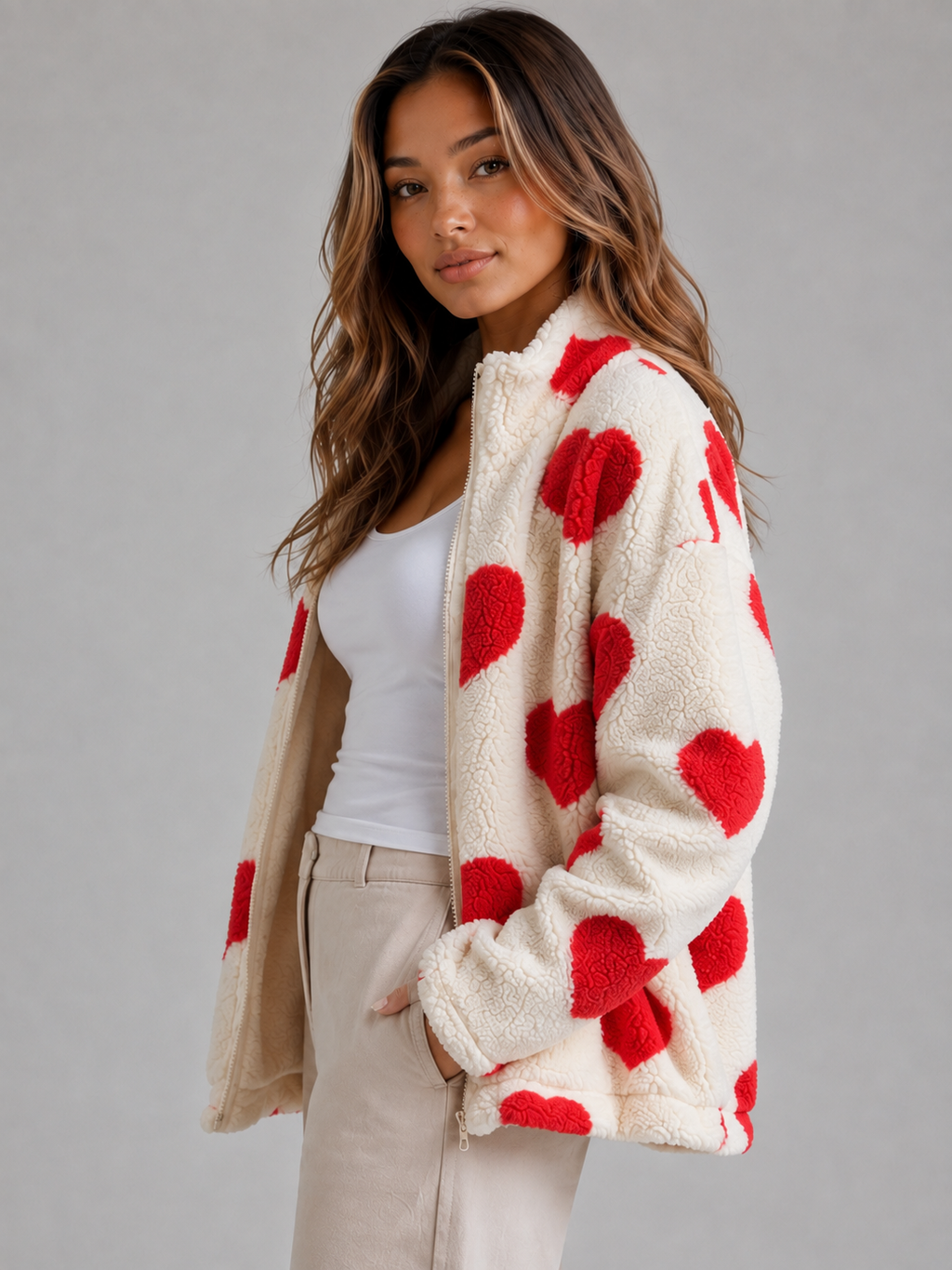 Jacket in Red