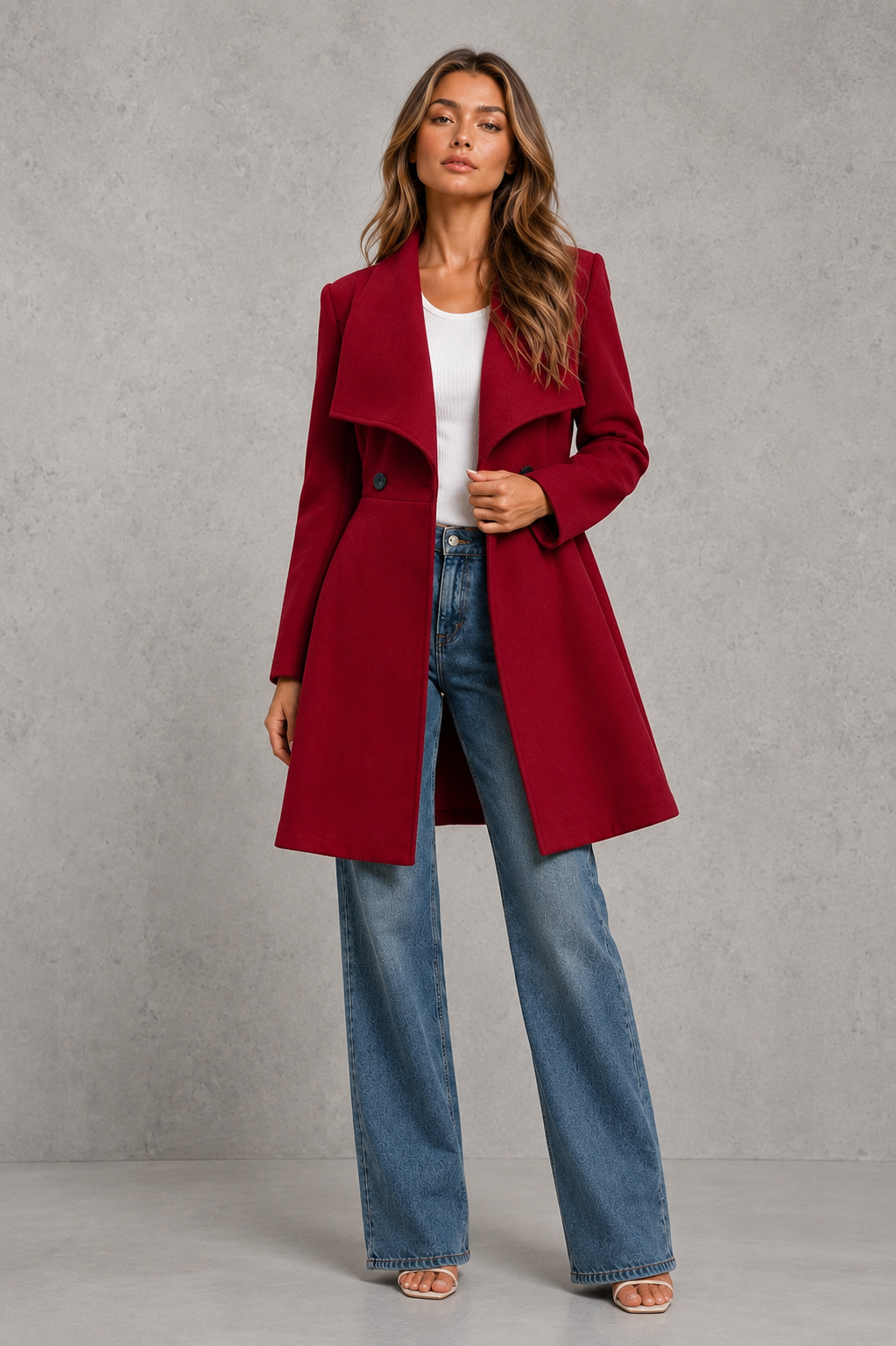 Coat in Red