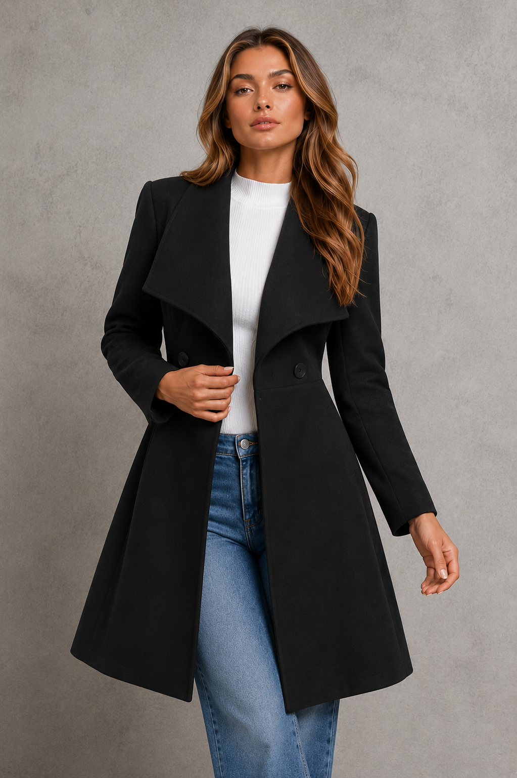 Coat in Red