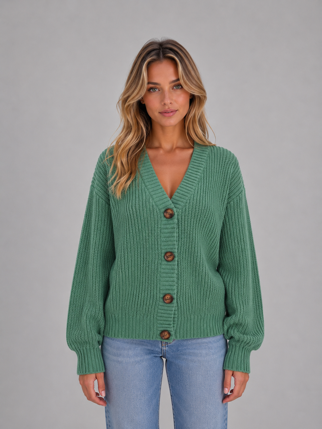 Cardigan in Sage