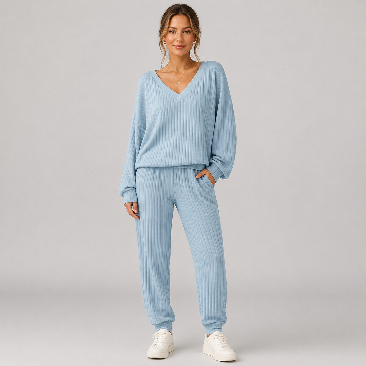 Lounge Set in Sky Blue