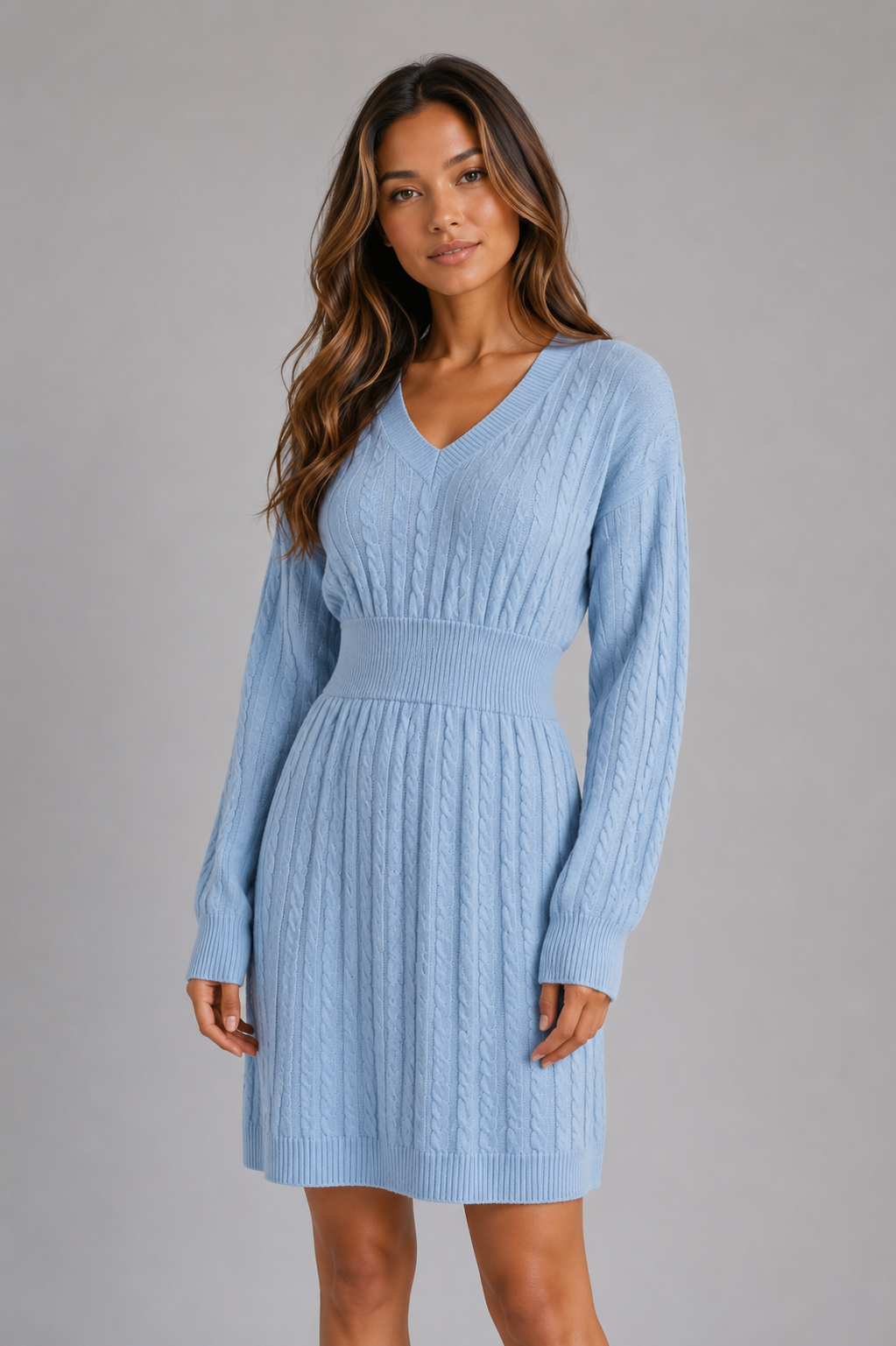 Dress in Sky Blue