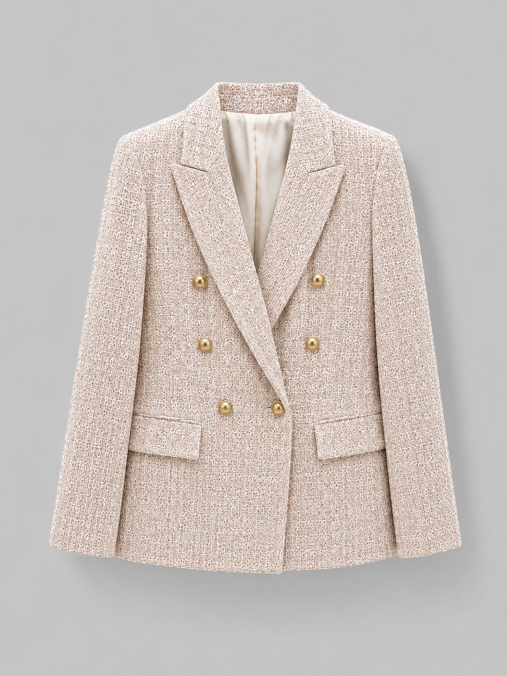 Jacket in Soft Beige