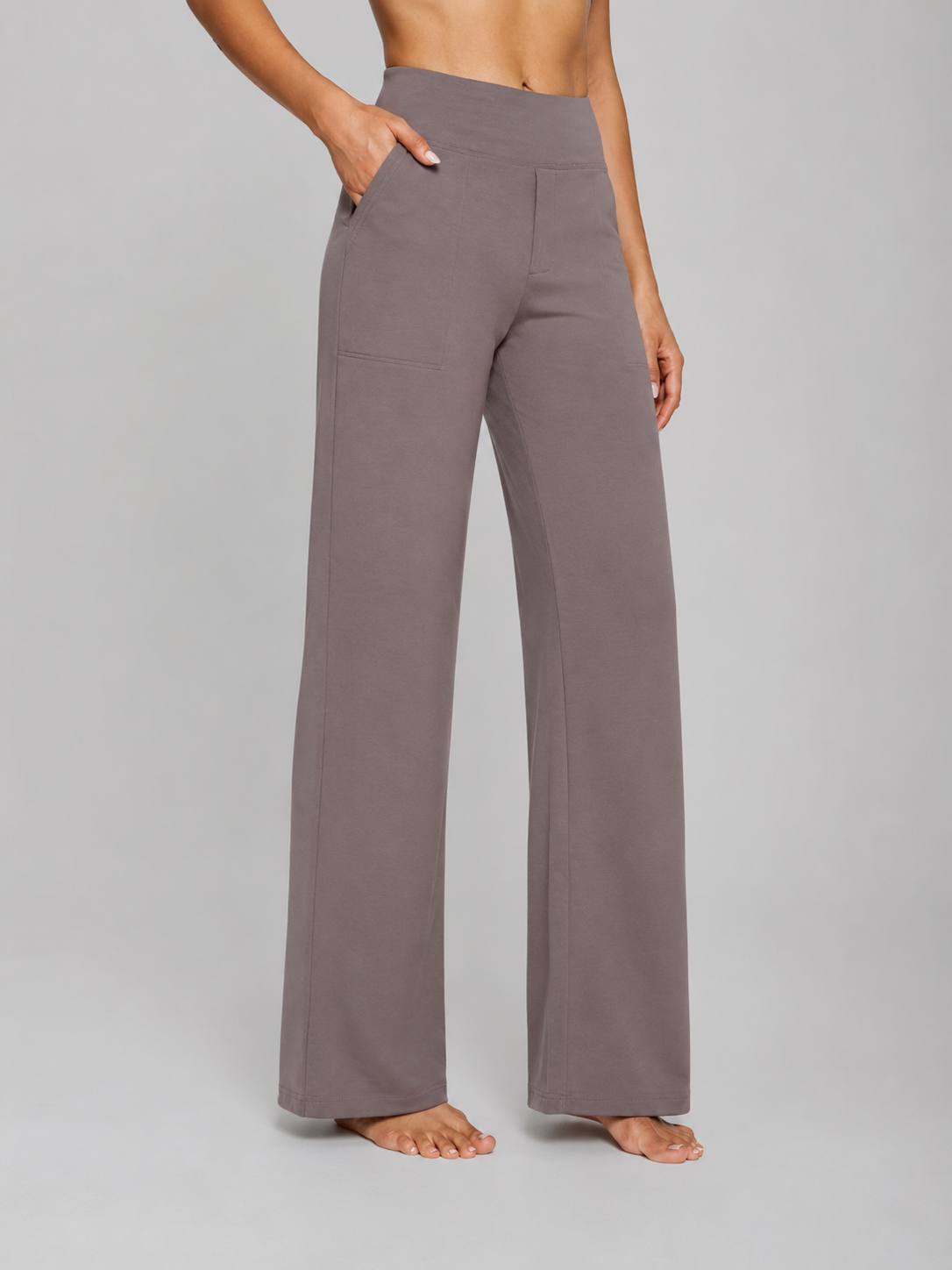 Women's Chinos in Taupe