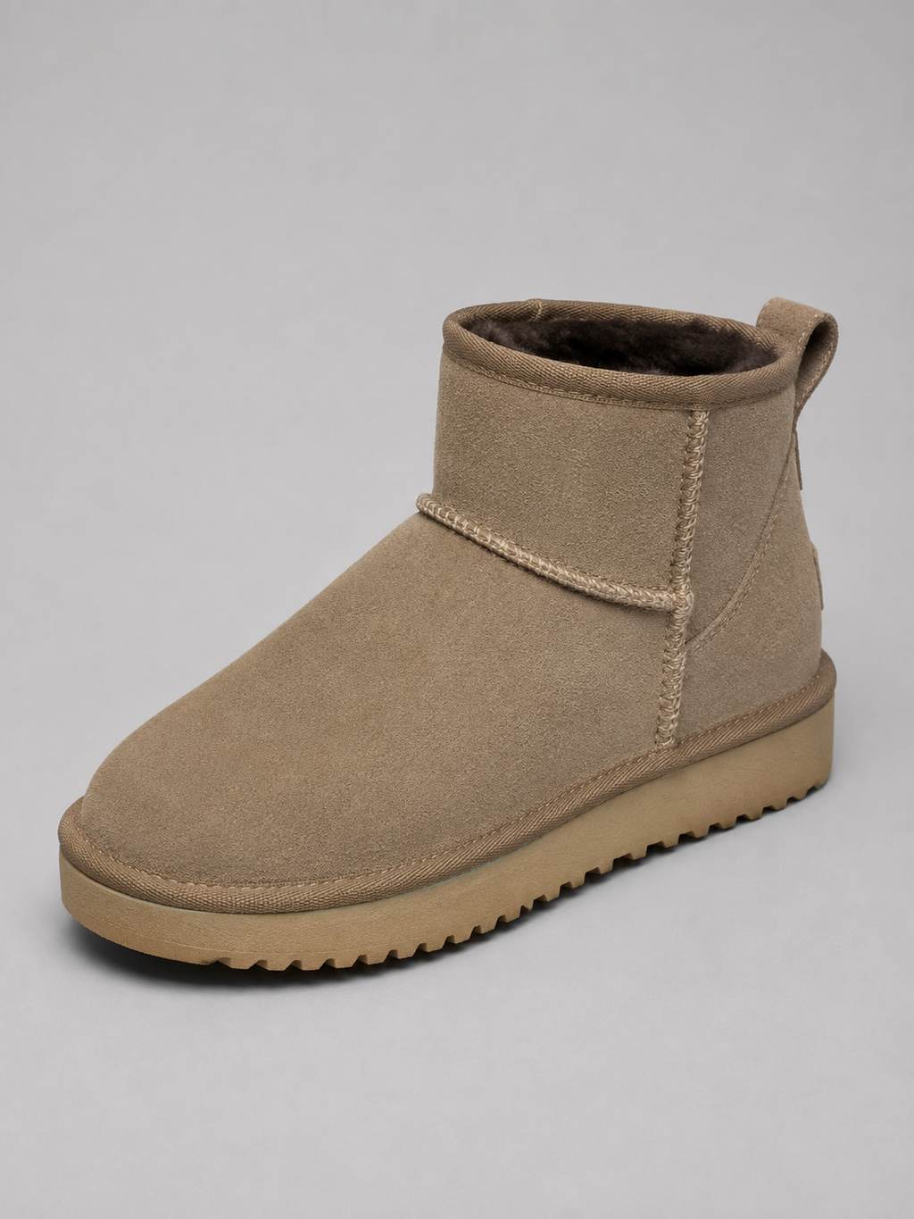 Ankle Boots in Taupe