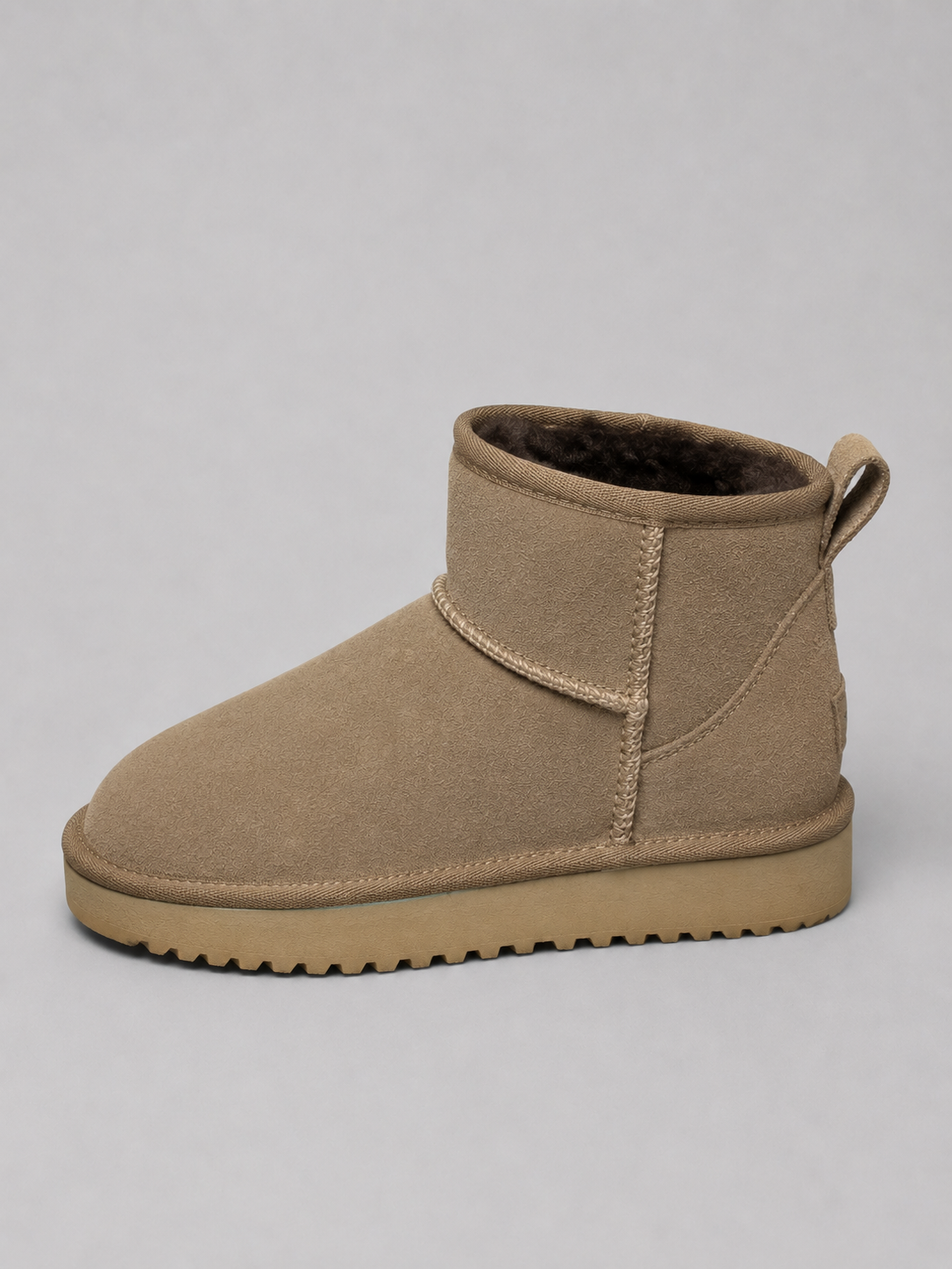 Ankle Boots in Taupe