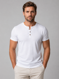 Henley in White