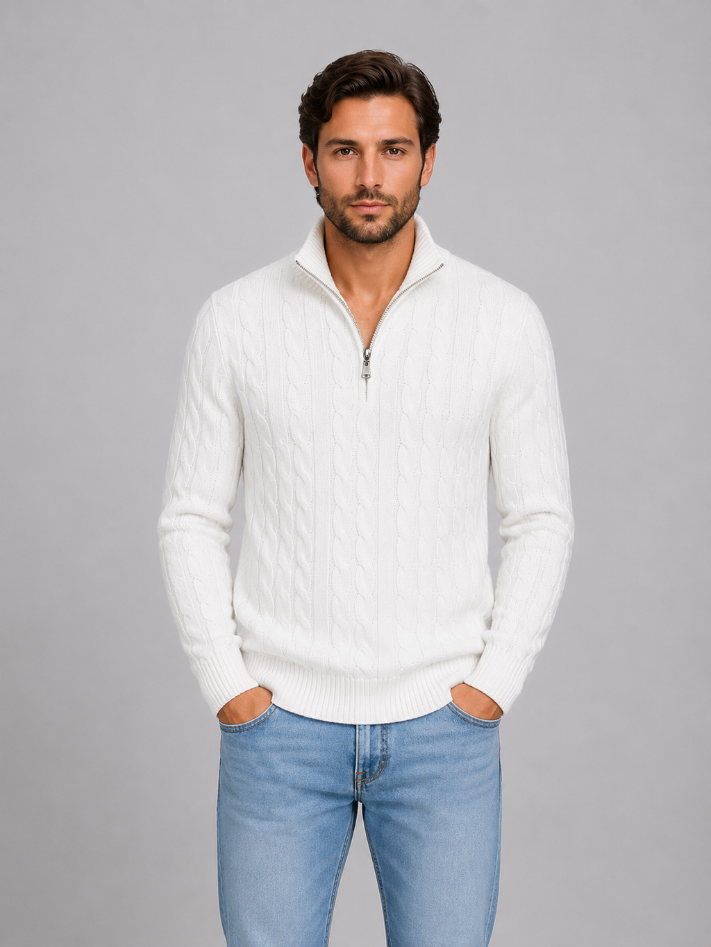 Sweater in White