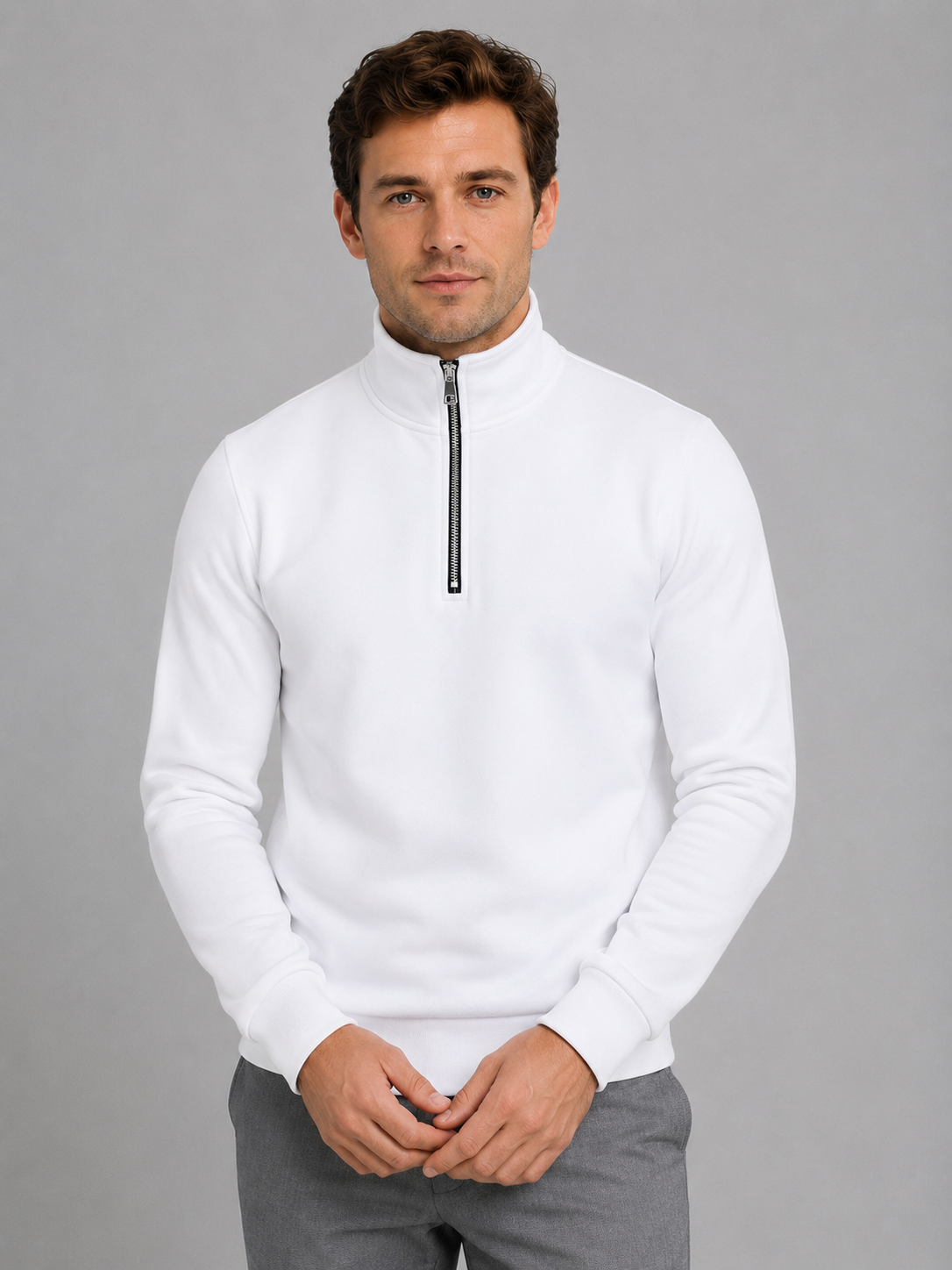 Sweatshirt in White