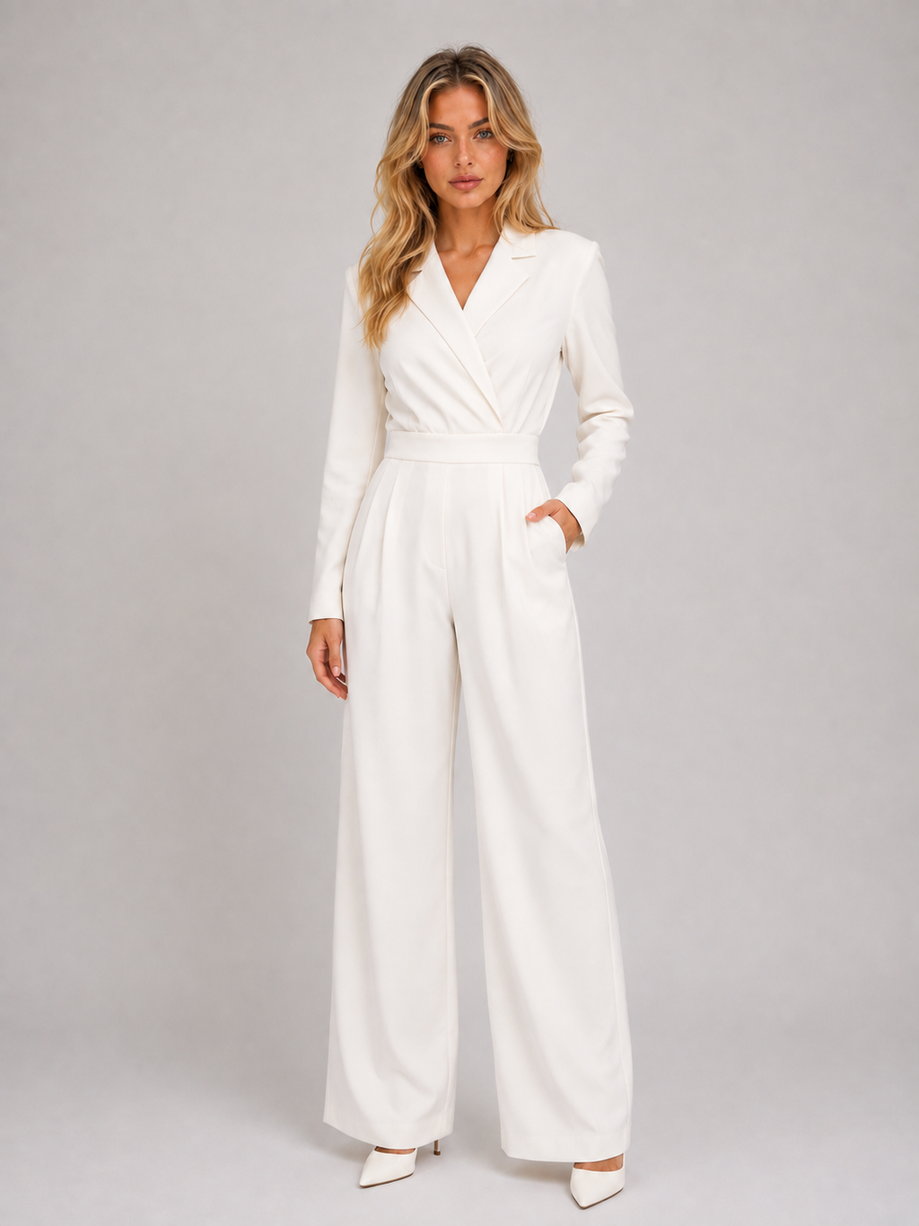 Jumpsuit in White