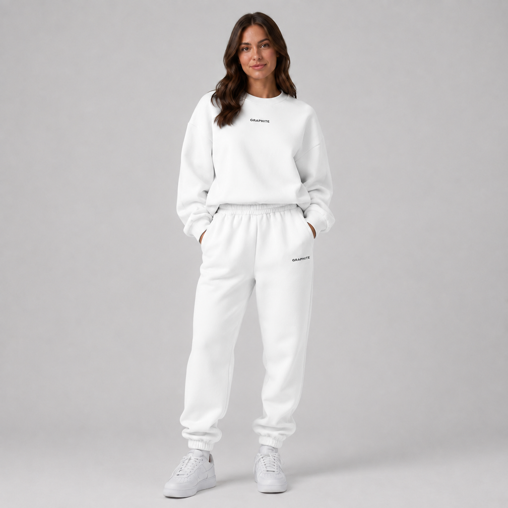 Sweatshirt in White