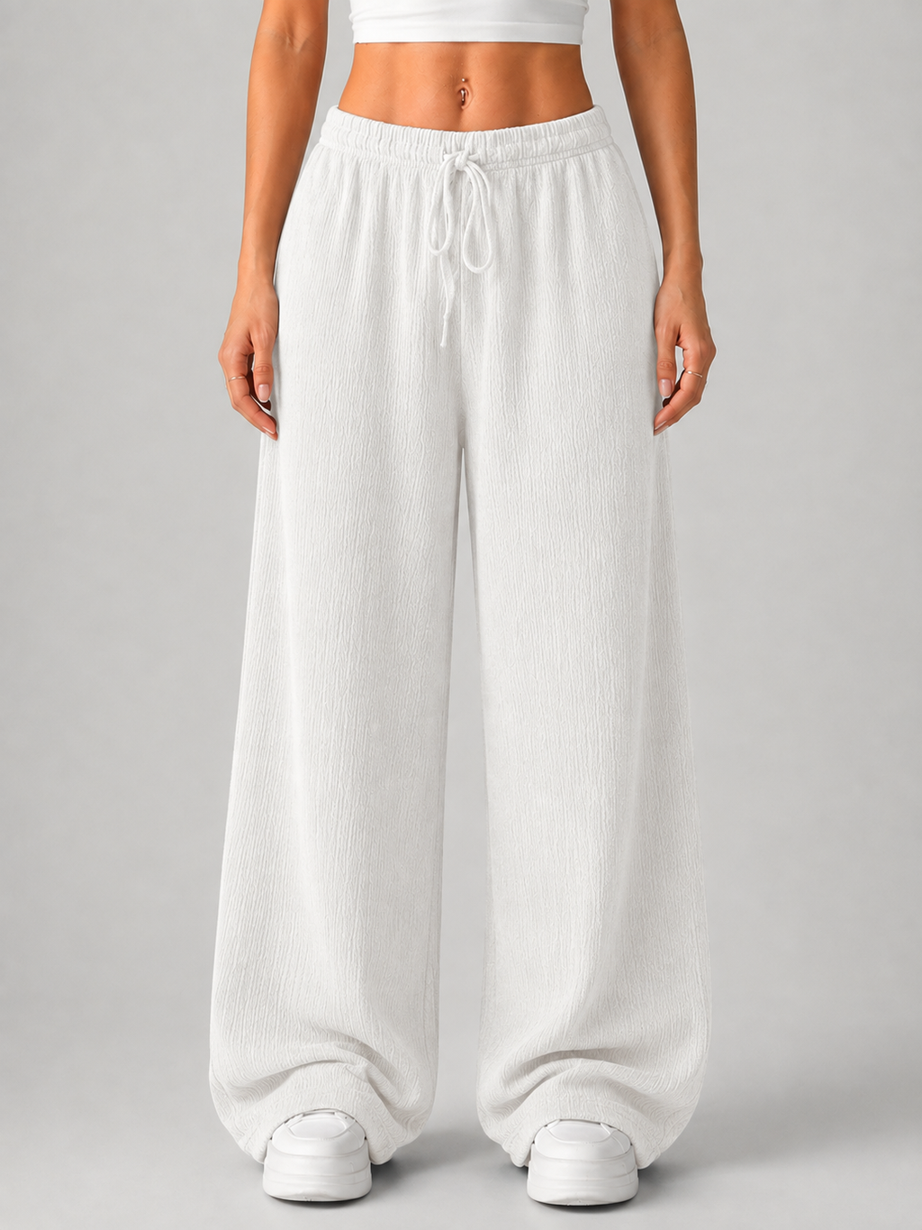 Pants in White